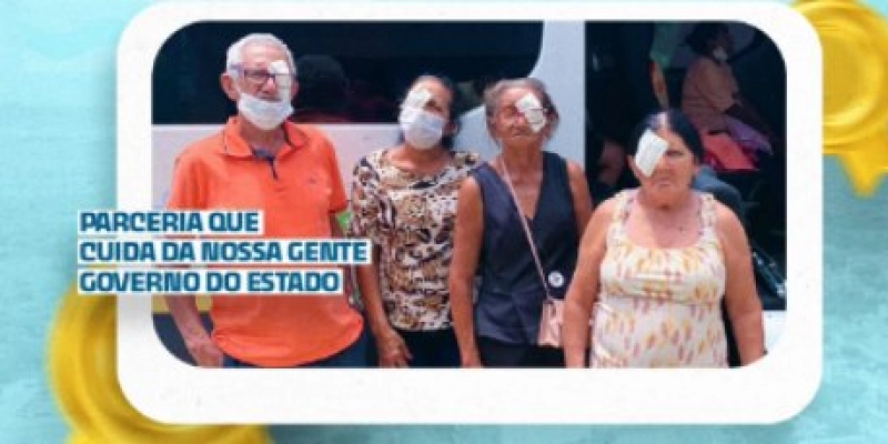 Aparecida zera fila de cirurgias de catarata em parceria com o Estado