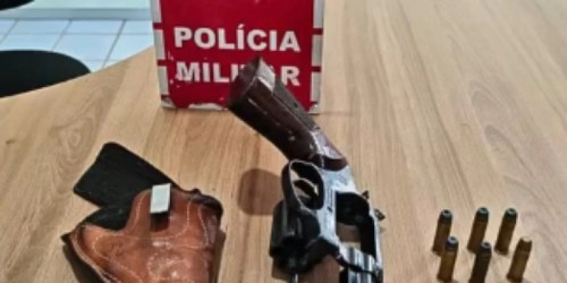 ROTAM prende homem armado em posto de combustíveis na cidade de Sousa