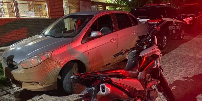 Polícia militar dá resposta rápida e recupera motocicleta roubada em Paulista