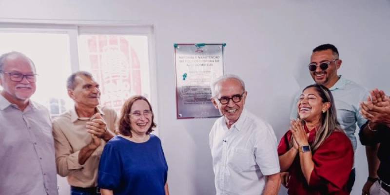 Cícero Lucena entrega novo Polo de Costura do Alto do Mateus, inicia cursos profissionais e projeta formação de mão de obra