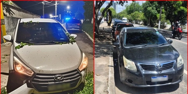 PRF apreende veículo irregular, recupera automóvel roubado e detém suspeito após perseguição na Paraíba