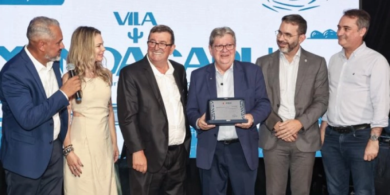 João Azevêdo visita obras do Acquaí Park e diz que empreendimento beneficiará toda rede hoteleira de João Pessoa e Litoral Sul