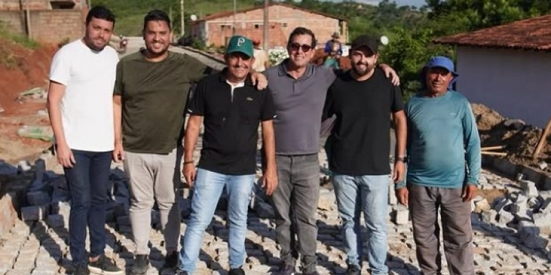 Gervásio Maia acompanha obras e reforça investimentos em Alagoa Nova