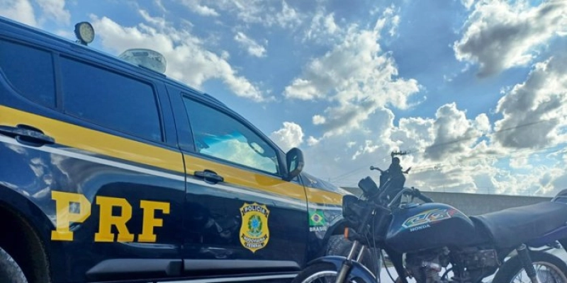 PRF recupera, na PB, moto roubada há mais de quatro meses e com sinais de adulteração
