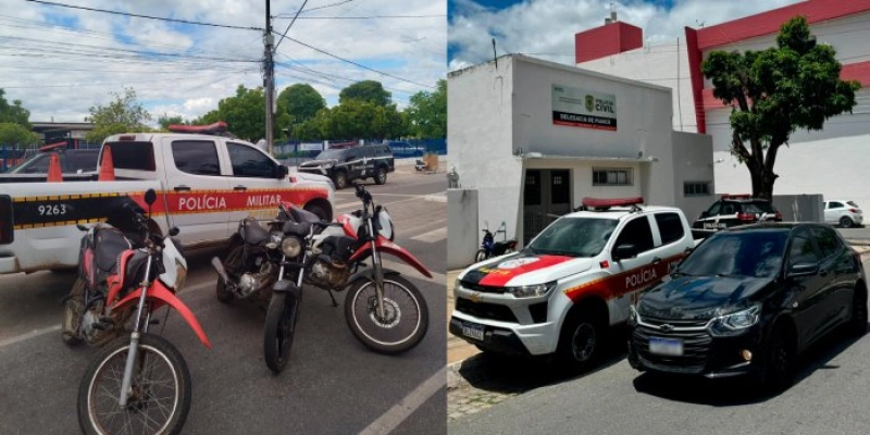 Polícia Militar recupera 30 veículos com registro de roubo e furto no Estado