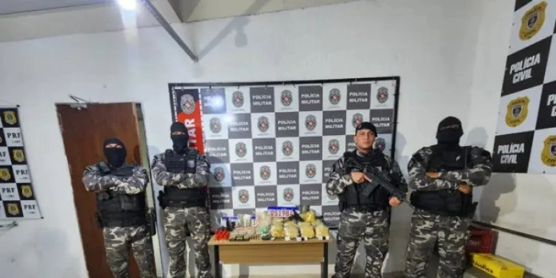 Golpe de R$ 2 milhões: PM desarticula entreposto do tráfico na Paraíba