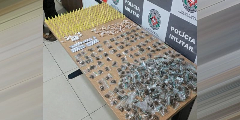 Operação da Polícia Militar frustra tráfico e apreende drogas
