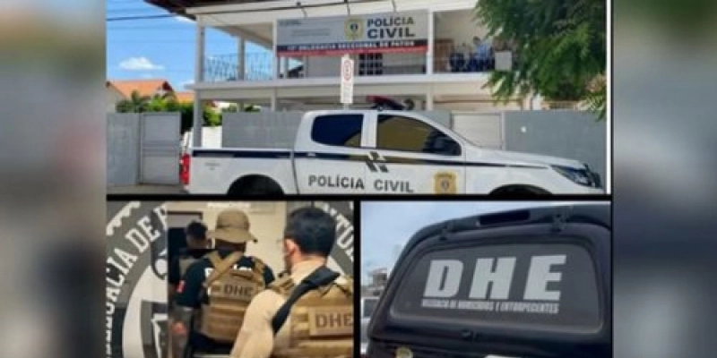 DHE deflagra operação contra o tráfico de drogas em três cidades do Sertão da PB