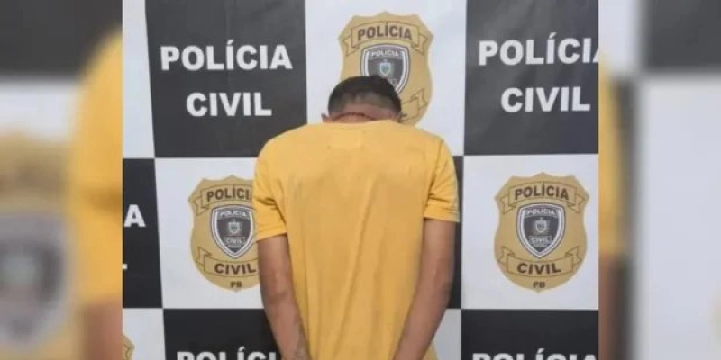 Polícia prende homem suspeito de tentar estuprar a própria mãe, no interior da Paraíba