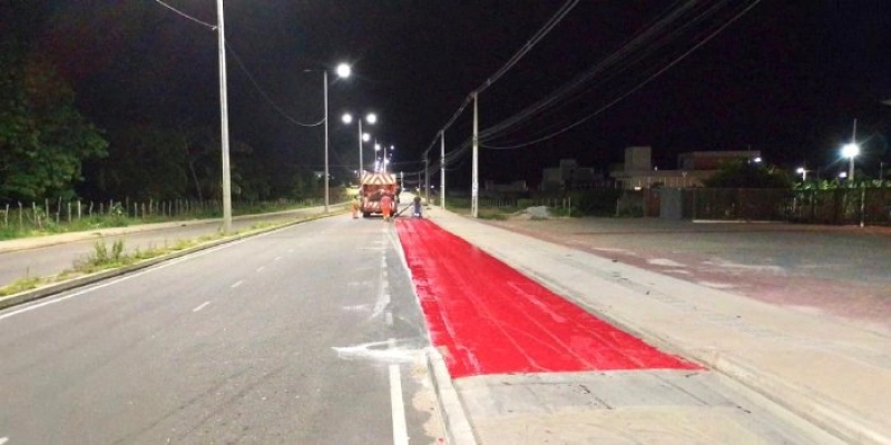 Semob-JP intensifica serviços de sinalização viária em 46 bairros na Capital