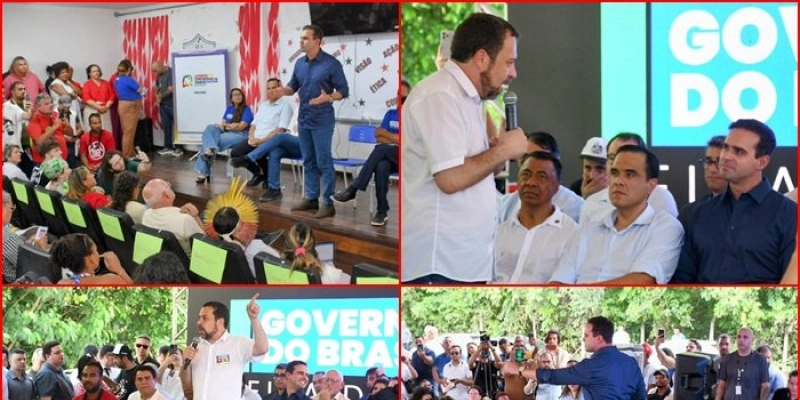 Governador Lucas Ribeiro e ministro Guilherme Boulos abrem feira da cidadania e garantem acesso a direitos pela população