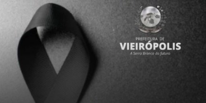 Prefeitura de Vieirópolis decreta luto oficial pela morte do ex-vereador João Celvizo