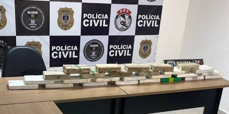 Operação da Draco interdita  BR-230, apreende drogas, e detém três suspeitos; um deles é foragido de Bonito de Santa Fé 