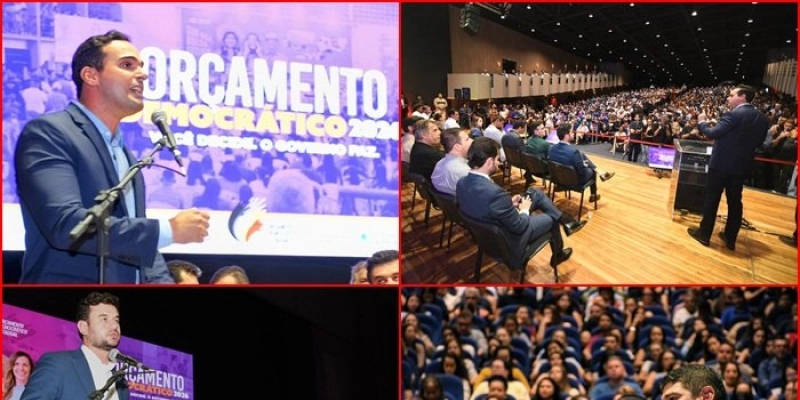 Lucas Ribeiro lança Ciclo 2026 do Orçamento Democrático e destaca importância da participação popular na transformação da Paraíba