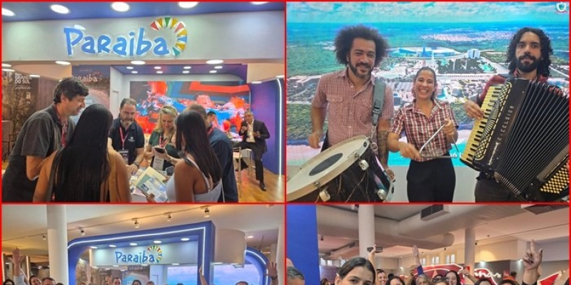Paraíba reforça potencial turístico e gastronômico no Minas Travel Market em Belo Horizonte