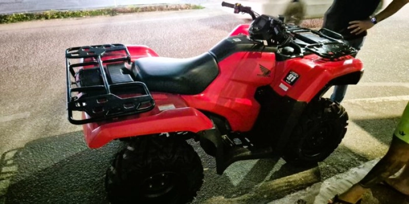 Polícia Civil prende em flagrante suspeito e recupera quadriciclo furtado