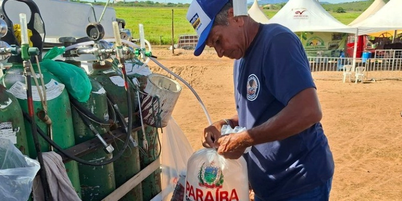 Governo da Paraíba entrega 100 mil alevinos durante a 2ª Expo São Bento