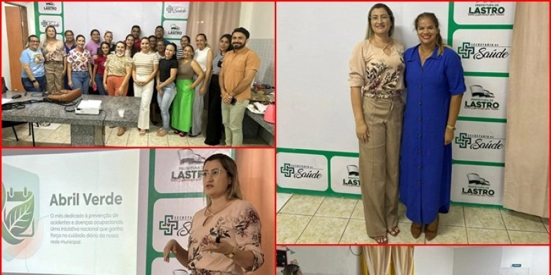 Prefeitura de Lastro promove capacitação para servidores em alusão ao Abril Verde