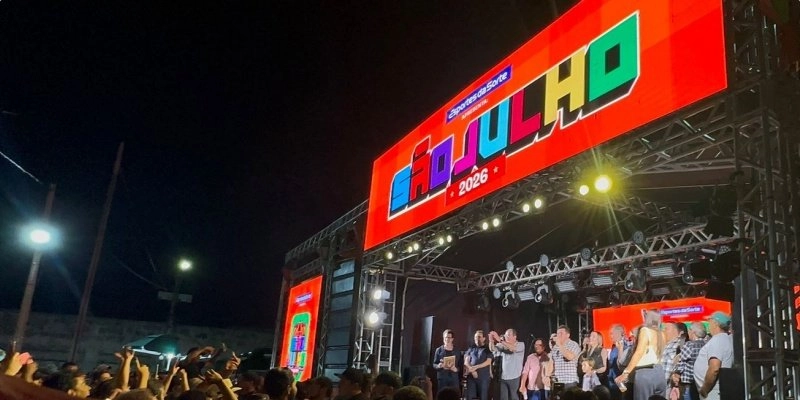 Programação do São Julho 2026 em Sousa terá Luan Santana, Xand Avião e João Gomes; Confira 