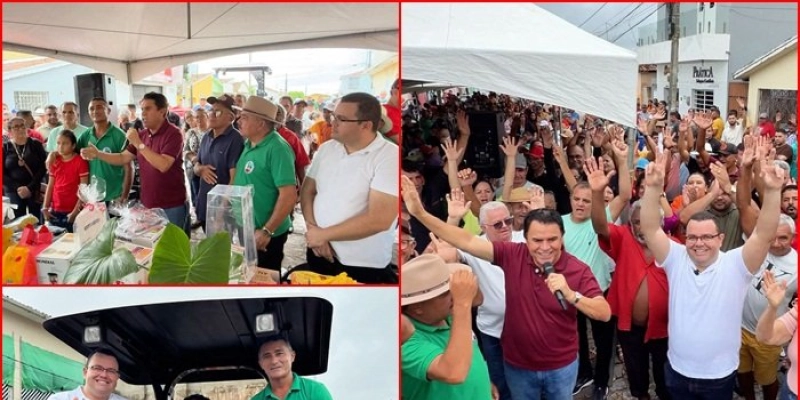 Wilson Santiago celebra Dia do Trabalhador com entrega de trator e sementes que irão beneficiar mais de 1 mil agricultores de Itapororoca