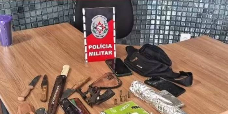 PM prende suspeito de matar primo a tiros na zona rural de São José da Lagoa Tapada