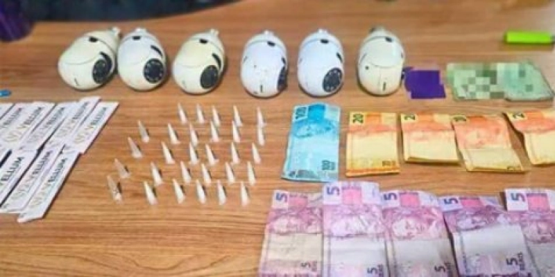 ROTAM desarticula ponto de venda de drogas no Centro de Marizópolis
