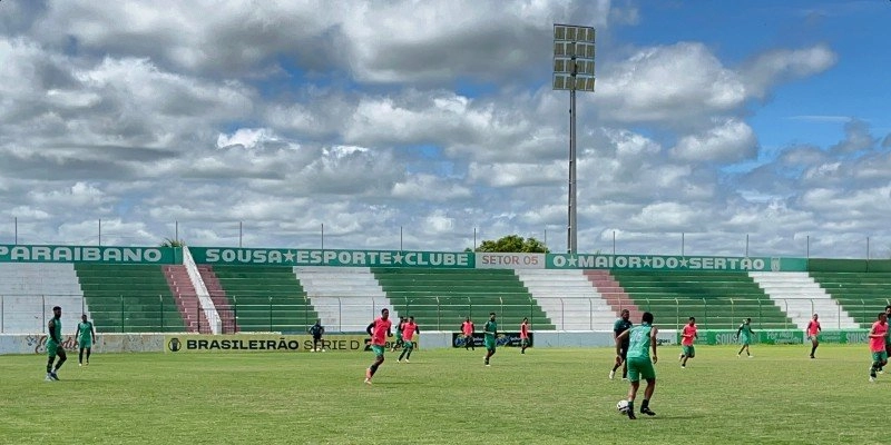 Sousa enfrenta o Laguna no Marizão pela 5ª rodada da Série D