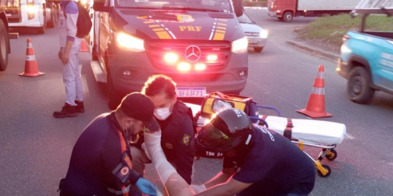 PRF alerta: acionamento imediato após acidentes é vital para a sobrevivência nas rodovias da Paraíba