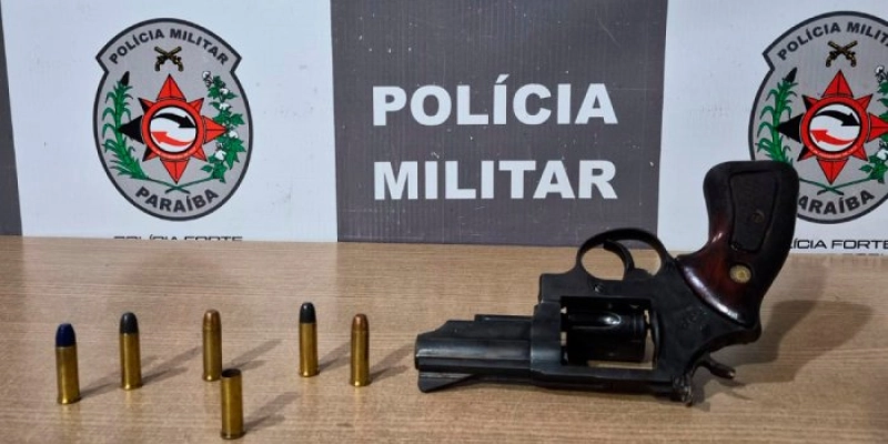 Polícia Militar prende homem por porte ilegal de arma em João Pessoa