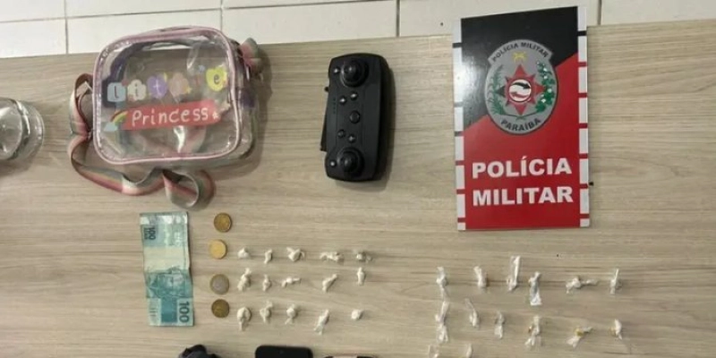 Mulher foge de ponto de tráfico e abandona criança de 6 anos em Cajazeiras