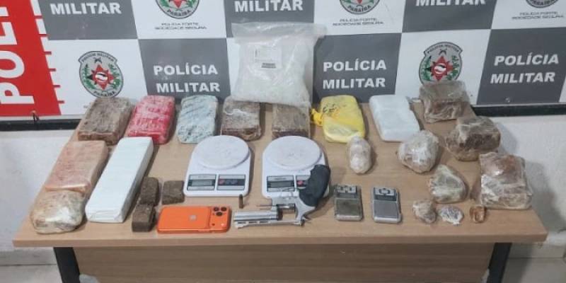 Polícia Militar prende suspeito por tráfico de drogas em João Pessoa