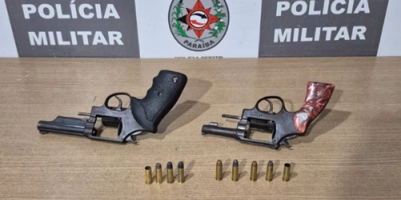 Operação da PM apreende armas em comunidade da região central de João Pessoa