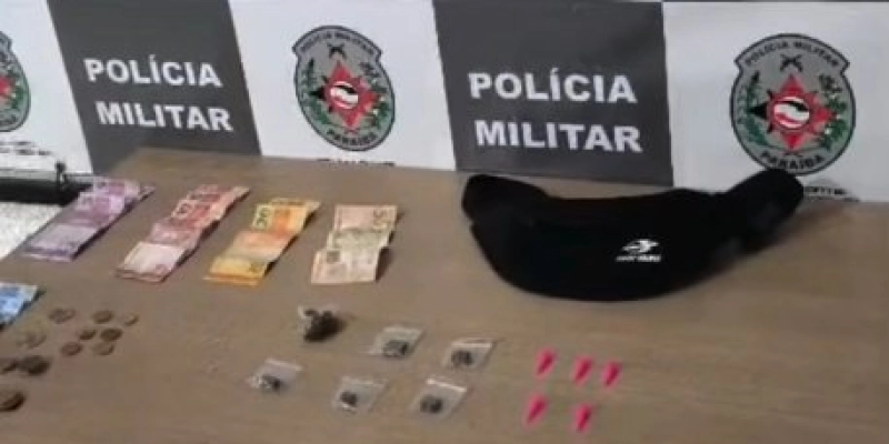 Batalhão Ambiental prende suspeito por tráfico de drogas durante patrulhamento