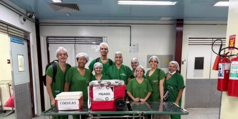Família autoriza doação de órgãos e três pessoas são beneficiadas com transplantes na Paraíba