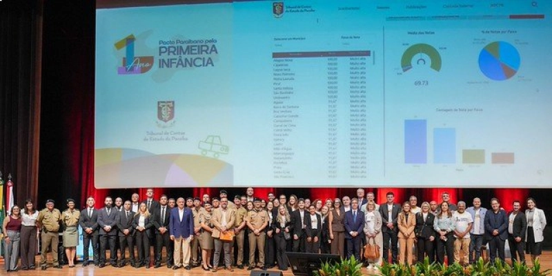Municípios paraibanos recebem selo “Guardião da Primeira Infância” durante celebração de um ano do Pacto Paraibano