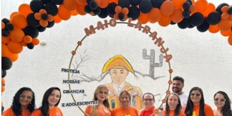 Maio Laranja reforça combate ao abuso e exploração sexual infantil em Vieirópolis