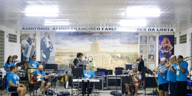 Em Conceição: ensaios preparam artistas para eliminatórias do Festival de Música da Paraíba