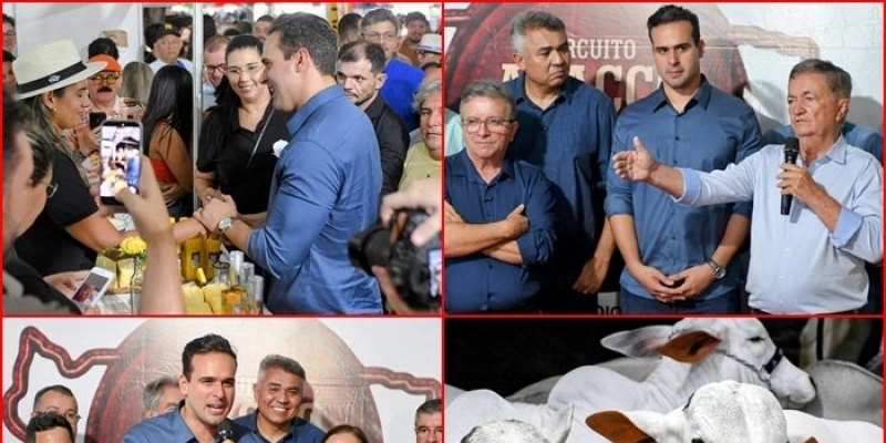 Lucas Ribeiro abre oficialmente a Expapi em Campina e destaca investimentos do Governo no setor agropecuário