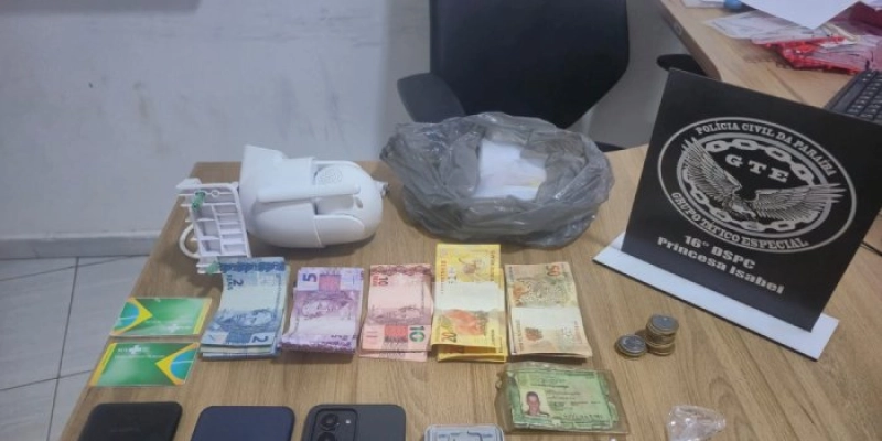 Operação Ruptura prende quatro pessoas por tráfico de drogas no Sertão da Paraíba