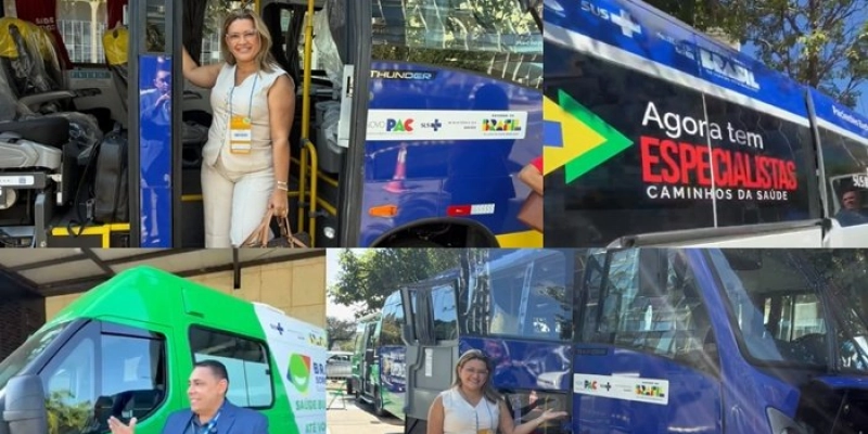 João Neto garante duas vans e um micro-ônibus para reforçar serviços de saúde em Aparecida