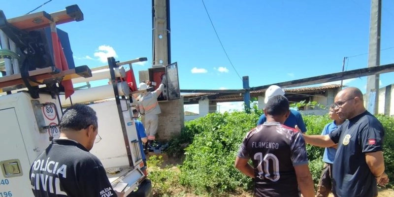 Polícia Civil prende suspeito de furto de energia elétrica