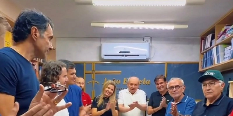 Mersinho Lucena recebe apoio do ex-prefeito João Estrela e articula força política em Sousa