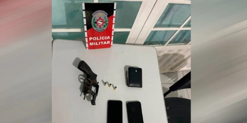 Polícia Militar prende suspeito de homicídio e apreende arma de fogo no Sertão da Paraíba