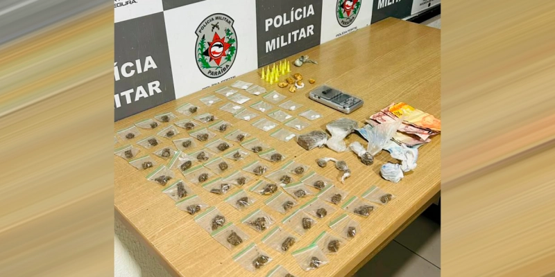 Polícia Militar prende acusados e apreende drogas em João Pessoa
