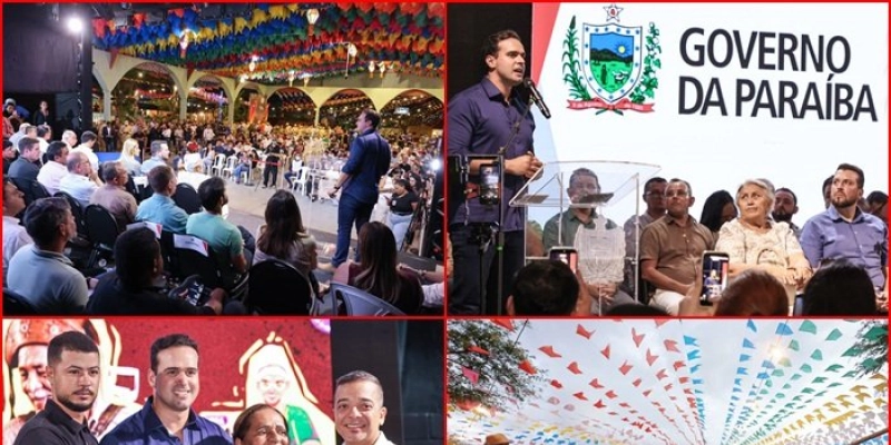 Lucas Ribeiro anuncia ações do São João 2026 em 134 municípios e reforça apoio do Estado em Campina Grande