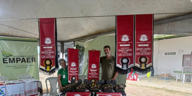Empaer conquista títulos e reafirma excelência genética durante 56ª Expapi, em CG