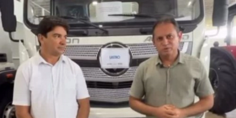 Gestão do prefeito Ronaldo amplia frota e garante mais segurança hídrica para o Lastro