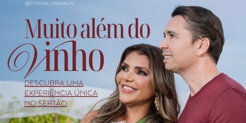 Chateau HS reúne empresários e apreciadores de vinho na 2ª edição do Wine Festival neste sábado em Sousa