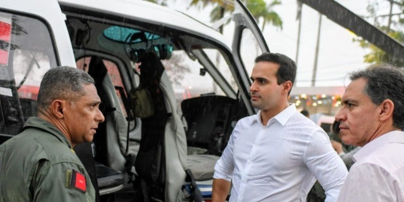 Governador Lucas Ribeiro entrega helicóptero Acauã 3 e reforça Segurança Pública em Campina Grande