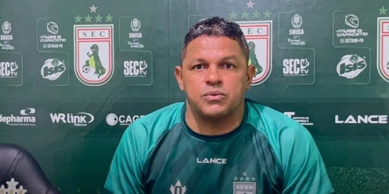Sousa demite o técnico Washington Luiz antes de jogo decisivo na Série D